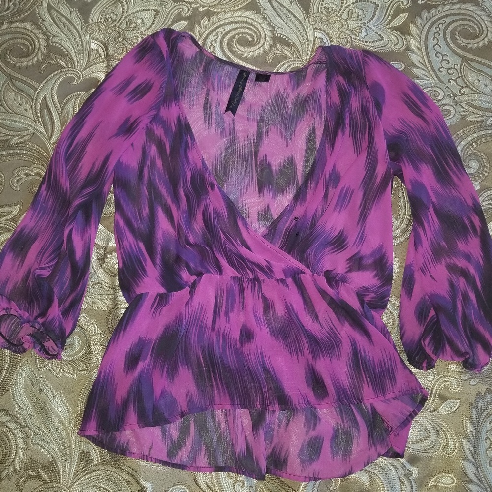 Sheer blouse